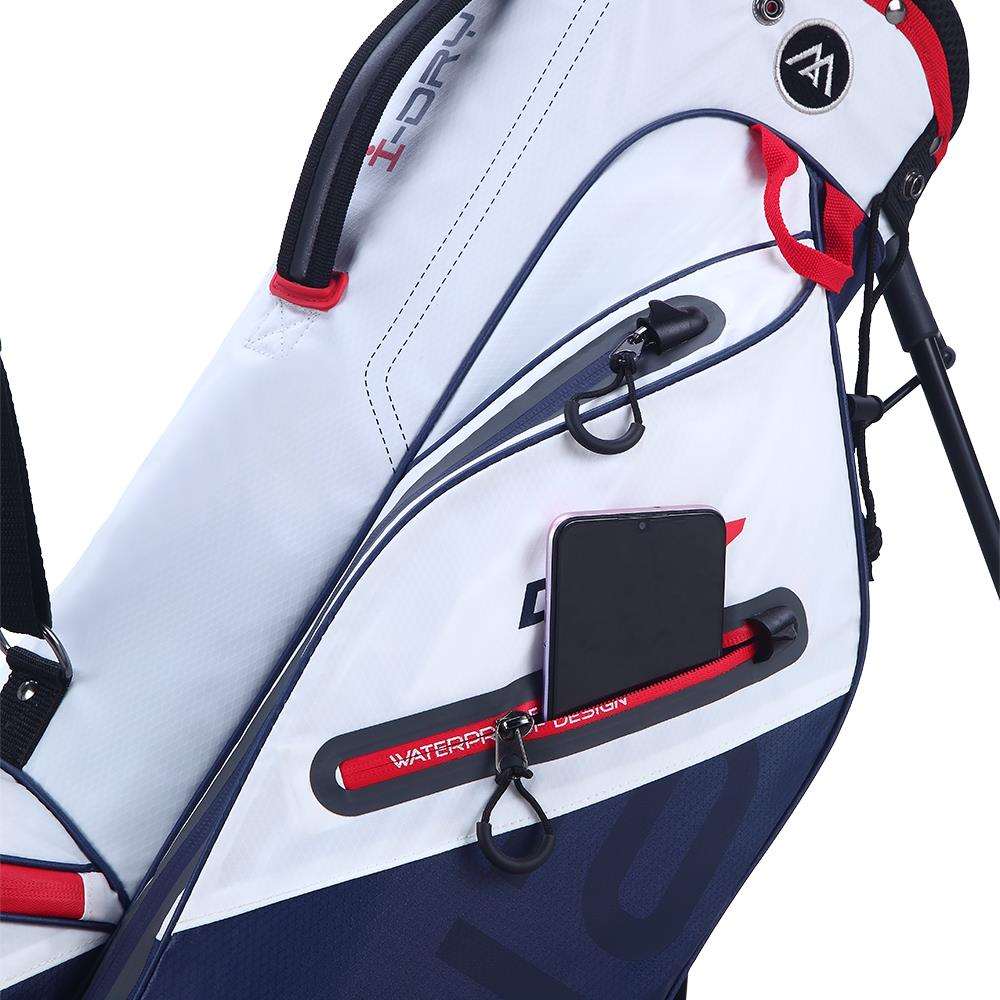 Big Max Aqua Seven G stand bag, bílo/tmavě modro/červený