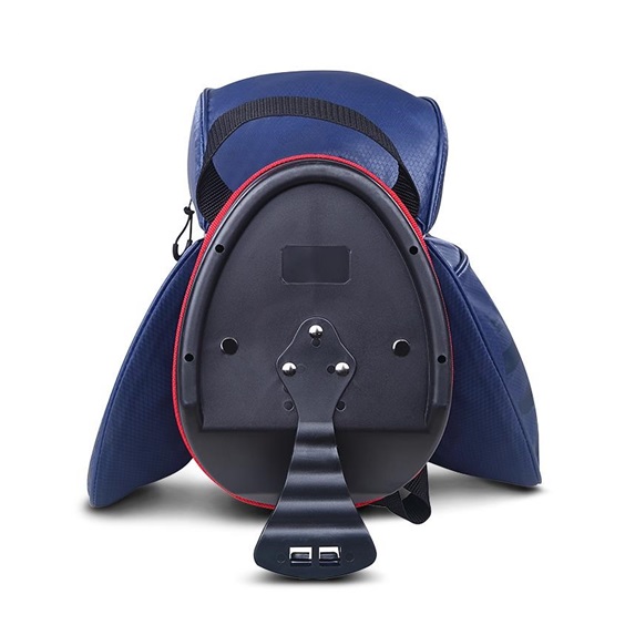 Big Max Aqua Seven G stand bag, bílo/tmavě modro/červený