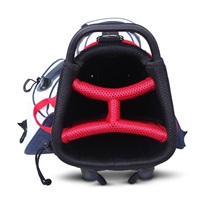 Big Max Aqua Seven G stand bag, bílo/tmavě modro/červený