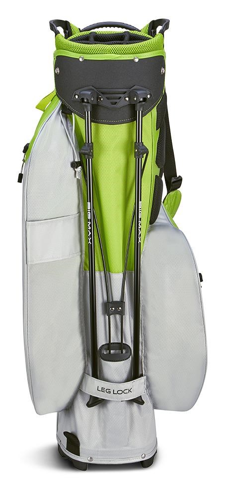 Big Max Dri Lite Hybrid Plus stand bag, limetkovo/šedý