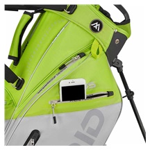 Big Max Dri Lite Hybrid Plus stand bag, limetkovo/šedý