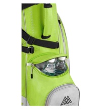 Big Max Dri Lite Hybrid Plus stand bag, limetkovo/šedý