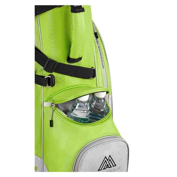 Big Max Dri Lite Hybrid Plus stand bag, limetkovo/šedý