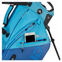 Big Max Dri Lite Hybrid Plus stand bag, modrý