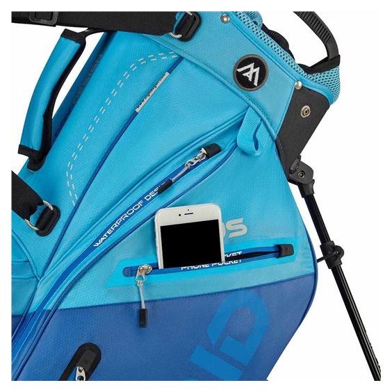 Big Max Dri Lite Hybrid Plus stand bag, modrý