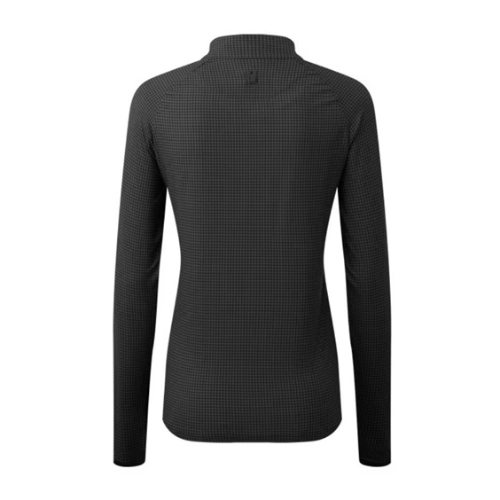 FootJoy Houndstooth Print Woven dámská mikina, černá