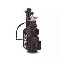 Titleist 14 StaDry cart bag, černo/červený