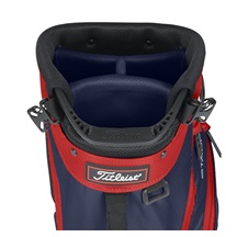 Titleist Players StaDry 4 stand bag, modro/bílo/červený