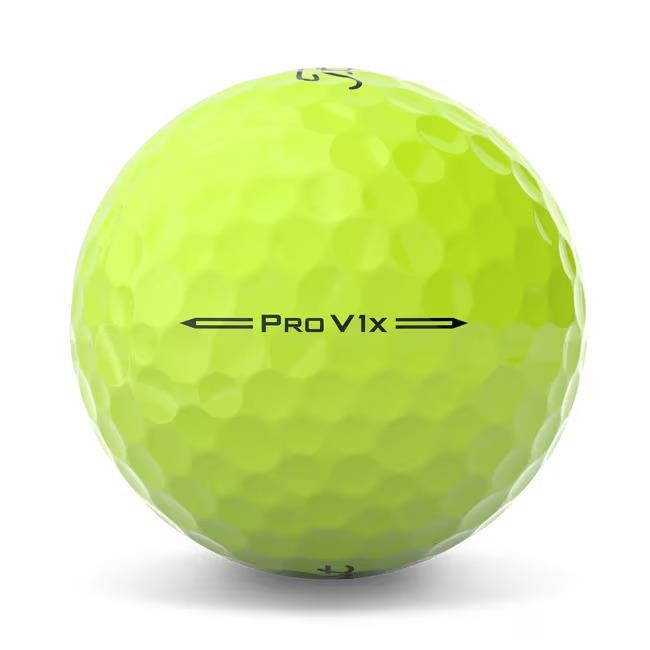 Titleist Pro V1x golfové míčky, žluté