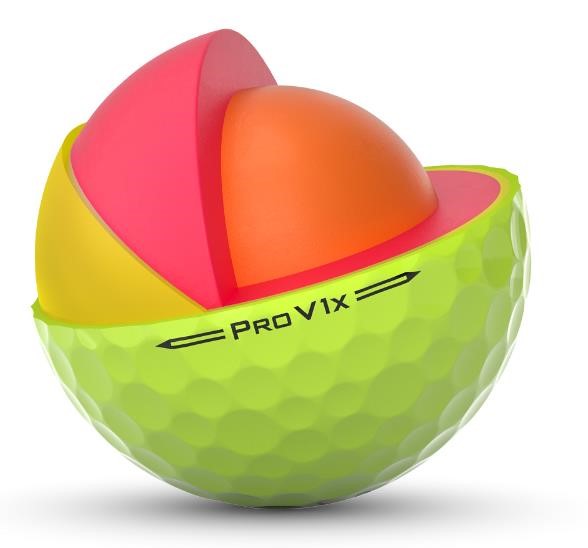 Titleist Pro V1x golfové míčky, žluté