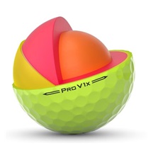 Titleist Pro V1x golfové míčky, žluté
