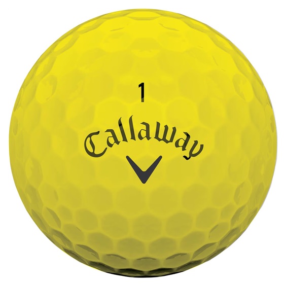 Callaway Warbird 2.0 golfové míčky, žluté