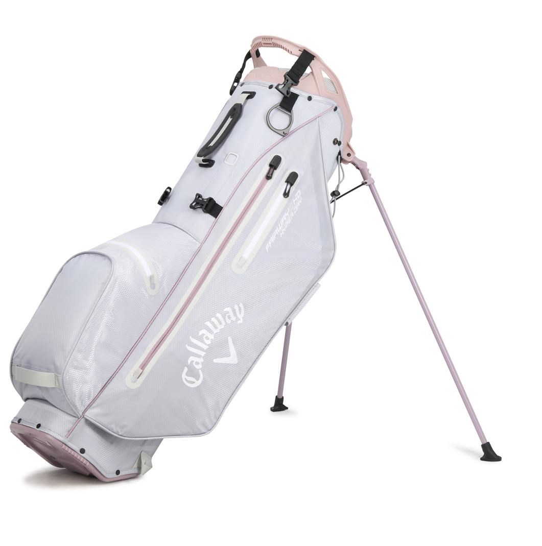 Callaway Fairway C Hyper Dry Waterproof Stand Bag - Gold/Fire Red - View #11