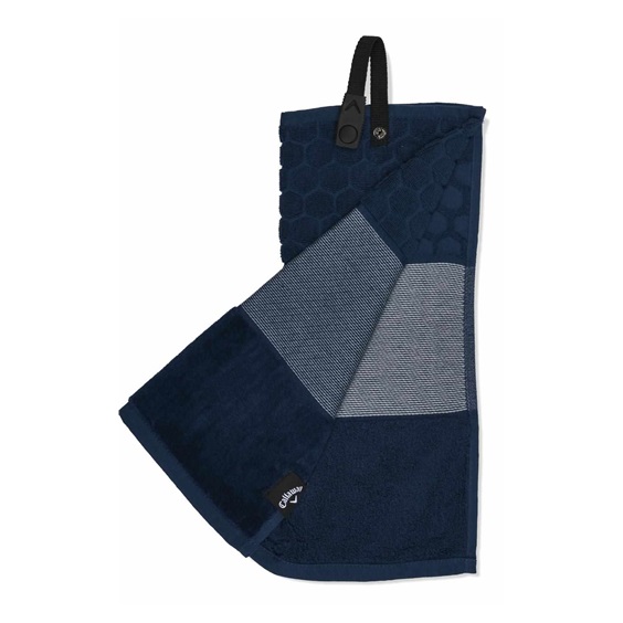 Callaway Tri-Fold golfový ručník, modrý