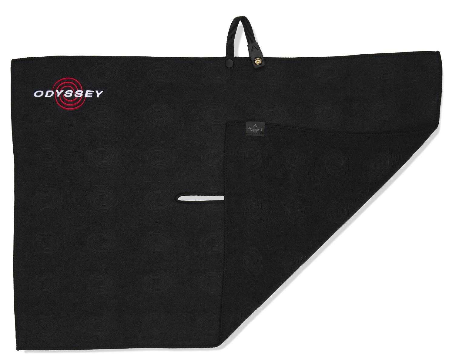 Odyssey Microfiber golfový ručník, černý
