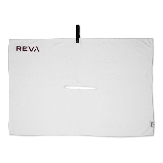 Callaway Reva Microfiber golfový ručník, bílý