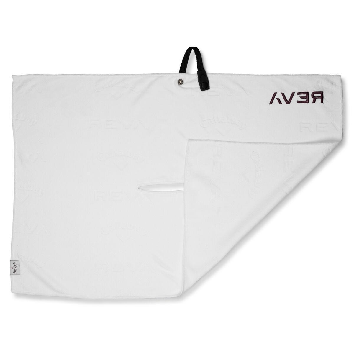 Callaway Reva Microfiber golfový ručník, bílý