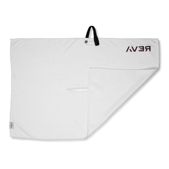 Callaway Reva Microfiber golfový ručník, bílý