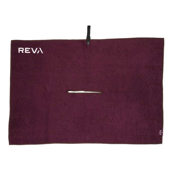 Callaway Reva Microfiber golfový ručník, eggplant