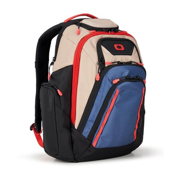 Ogio Gambit Pro Backpack 25L batoh, tan/blue/red