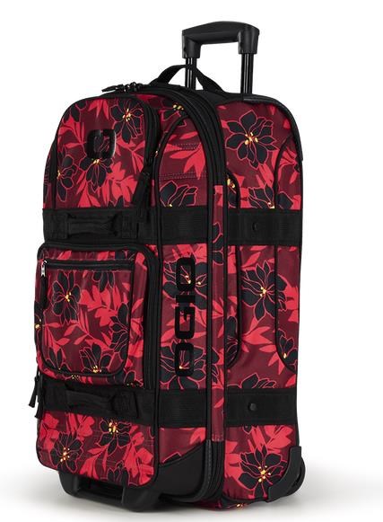 Ogio Alpha Layover 44L cestovní taška, red flower party