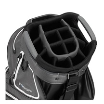 TaylorMade Storm-Dry Waterproof cart bag, černo/šedý
