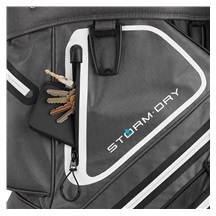 TaylorMade Storm-Dry Waterproof cart bag, černo/šedý