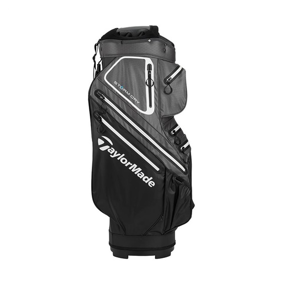 TaylorMade Storm-Dry Waterproof cart bag, černo/šedý