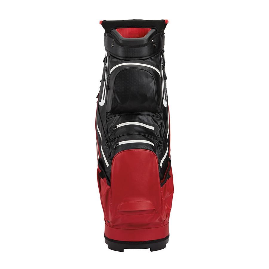 TaylorMade Storm-Dry Waterproof cart bag, červeno/černý