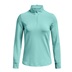 Under Armour Playoff 1/4 Zip dámská mikina, modrá