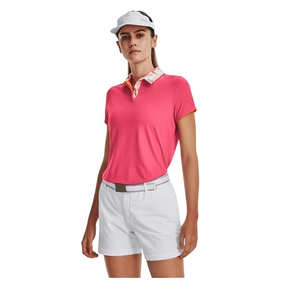 Under Armour Iso-Chill dámské polo, růžové