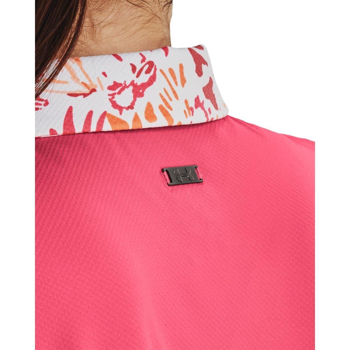 Under Armour Iso-Chill dámské polo, růžové
