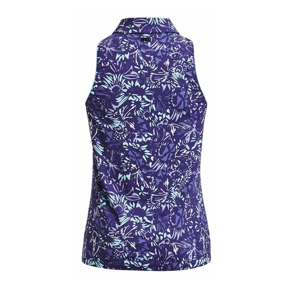 Under Armour Iso-Chill Sleeveless dámské polo bez rukávů, sonar blue