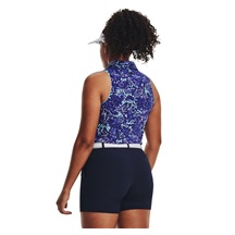 Under Armour Iso-Chill Sleeveless dámské polo bez rukávů, sonar blue