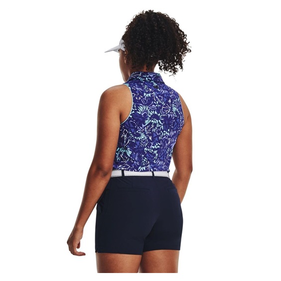 Under Armour Iso-Chill Sleeveless dámské polo bez rukávů, sonar blue