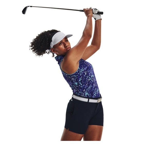 Under Armour Iso-Chill Sleeveless dámské polo bez rukávů, sonar blue