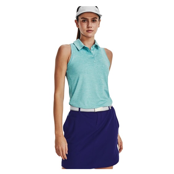 Under Armour Playoff Sleeveless dámské polo bez rukávů, modré