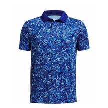 Under Armour Performance Floral Speckle dětské polo, modré