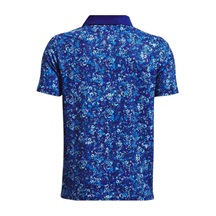 Under Armour Performance Floral Speckle dětské polo, modré