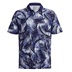 Under Armour Iso-Chill Print Palm pánské polo, modré