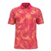 Under Armour Iso-Chill Print Palm pánské polo, růžové