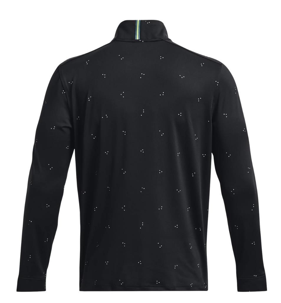 Under Armour Playoff Printed 1/4 Zip pánská mikina, černá