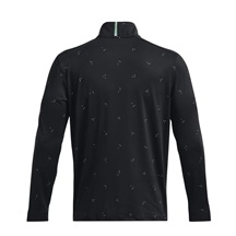 Under Armour Playoff Printed 1/4 Zip pánská mikina, černá