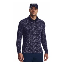Under Armour Playoff Printed 1/4 Zip pánská mikina, modrá