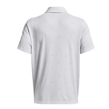 Under Armour Playoff 3.0 Printed pánské polo, bílo/modré