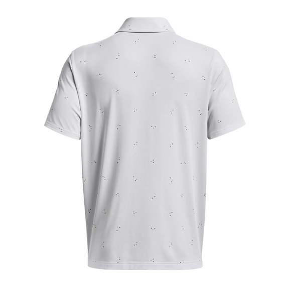 Under Armour Playoff 3.0 Printed pánské polo, bílo/modré