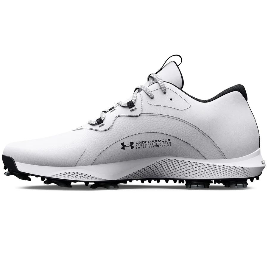 Under Armour Charged Draw 2 Wide pánské golfové boty, bílé