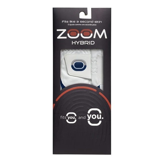 Zoom Hybrid dámská golfová rukavice, bílo/tmavě modrá