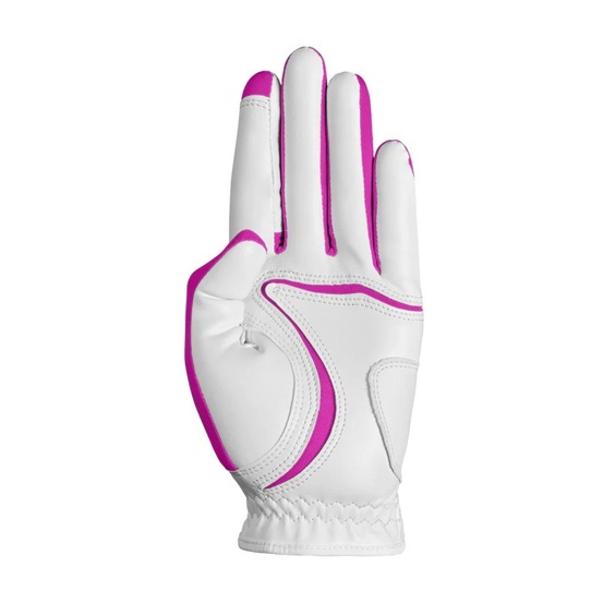 Zoom Hybrid dámská golfová rukavice, bílo/růžová