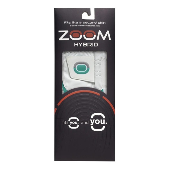 Zoom Hybrid dámská golfová rukavice, bílo/mátová